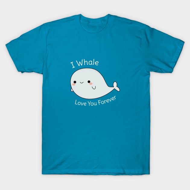 Funny Whale Pun T-Shirt T-Shirt by happinessinatee